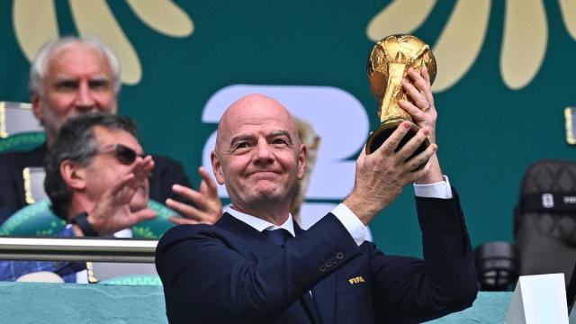 El presidente de la FIFA, Gianni Infantino