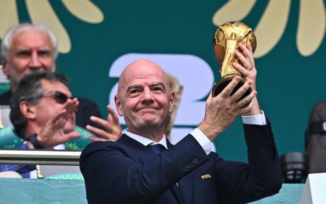 El presidente de la FIFA, Gianni Infantino