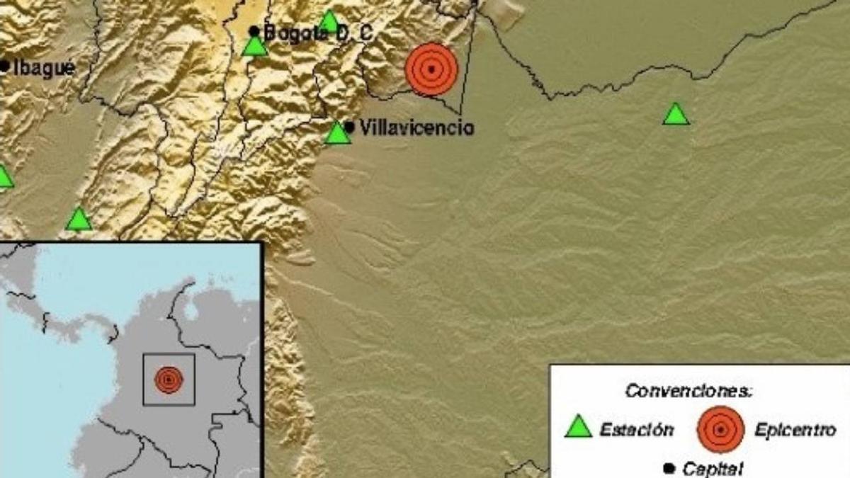Un terremoto de 6,5 de magnitud sacude la región de Bogotá