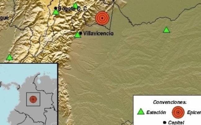 Un terremoto de 6,5 de magnitud sacude la región de Bogotá