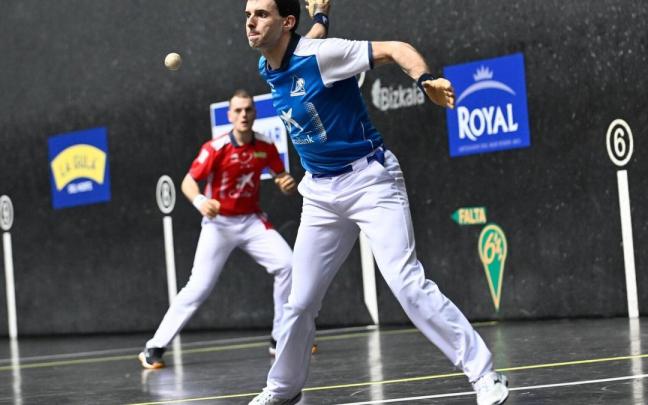 Altuna III y Laso, en un encuentro anterior del Manomanista.