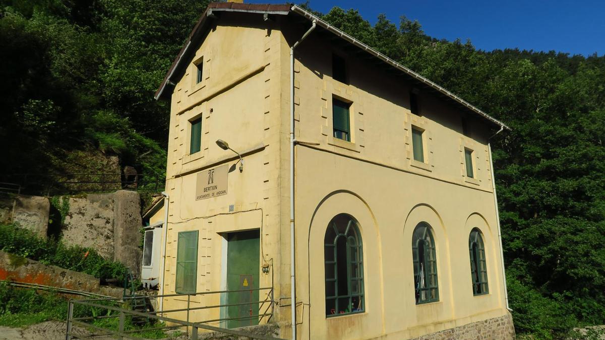 La central hidroeléctrica de Bertxin