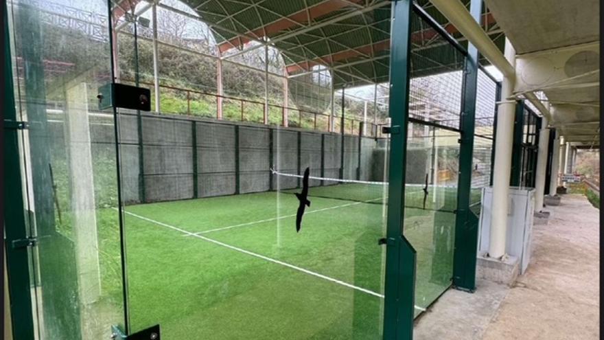 Reabierta la pista de pádel de Mallabia