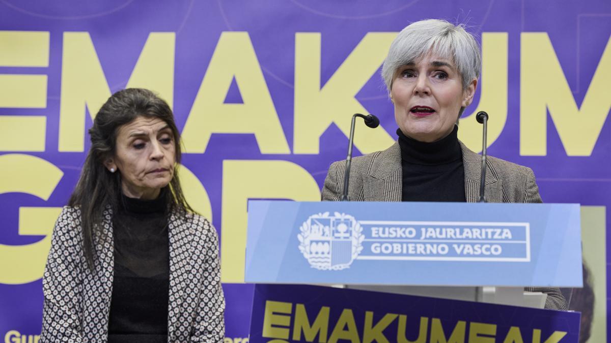 La directora del Instituto Vasco de la Mujer-Emakunde, Miren Elgarresta.