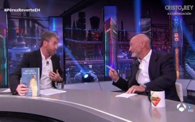 Arturo Pérez-Reverte, el invitado de hoy en 'El Hormiguero' Arturo Pérez-Reverte, el invitado de hoy en 'El Hormiguero'
