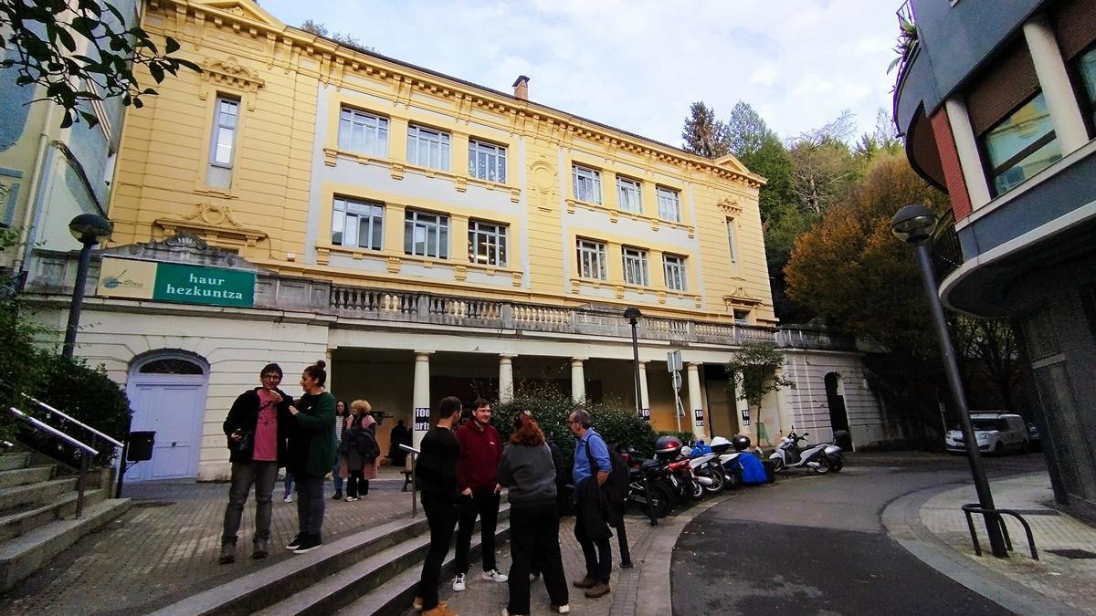 Edificio de la ikastola de San Pedro