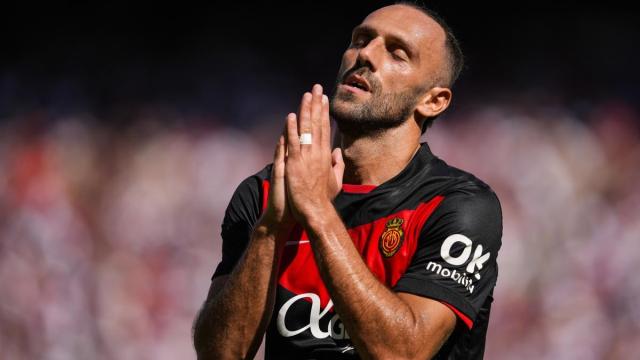 Vedat Muriqi, delantero de un Mallorca que tiene muy complicado eludir el descenso en la última jornada.