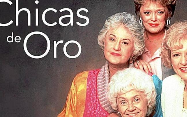 Cartel de las protagonistas de la mítica serie ‘Las chicas de oro’.