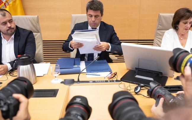 Mazón, ante la comisión de investigación del Congreso por la gestión de la Dana