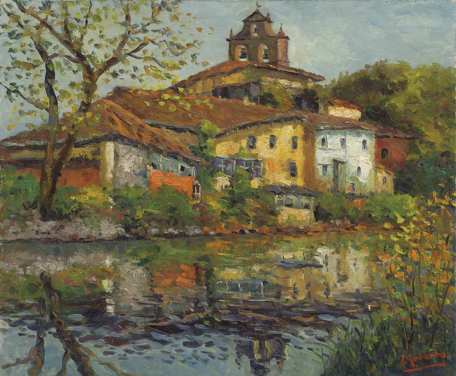 Julio Galarta dominó el paisaje con gran maestría.