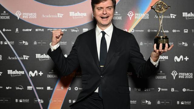 Marc Giró, en los Premios Iris.