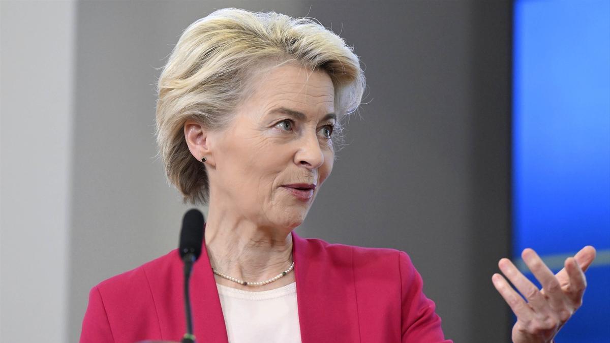 La presidenta de la Comisión Europea, Ursula von der Leyen, en una foto de archivo.