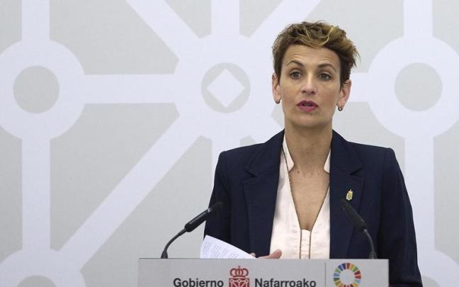 La presidenta de Navarra, María Chivite La presidenta de Navarra, María Chivite