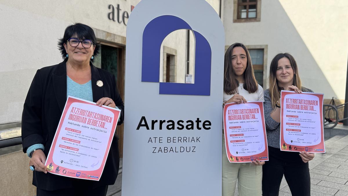 Presentación de las sesiones informativas sobre extranjería.