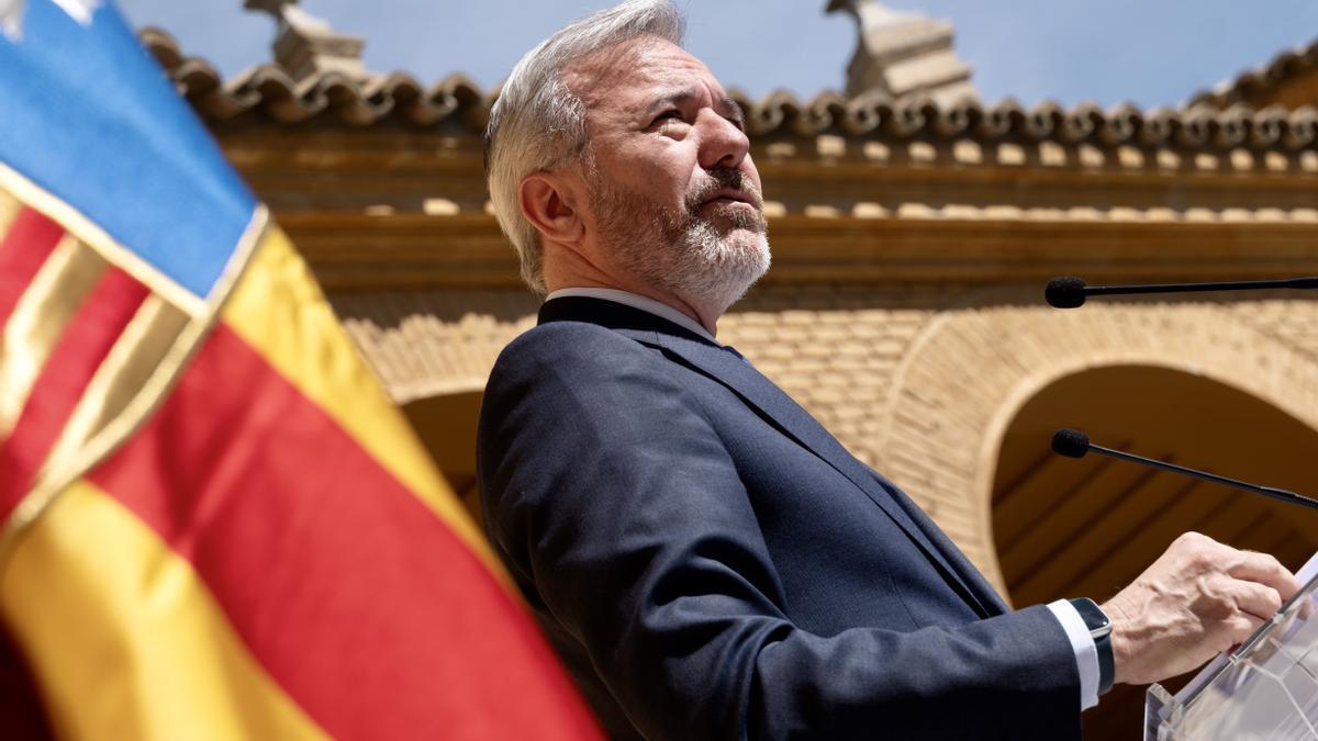El presidente del Gobierno de Aragón en funciones, Jorge Azcón.
