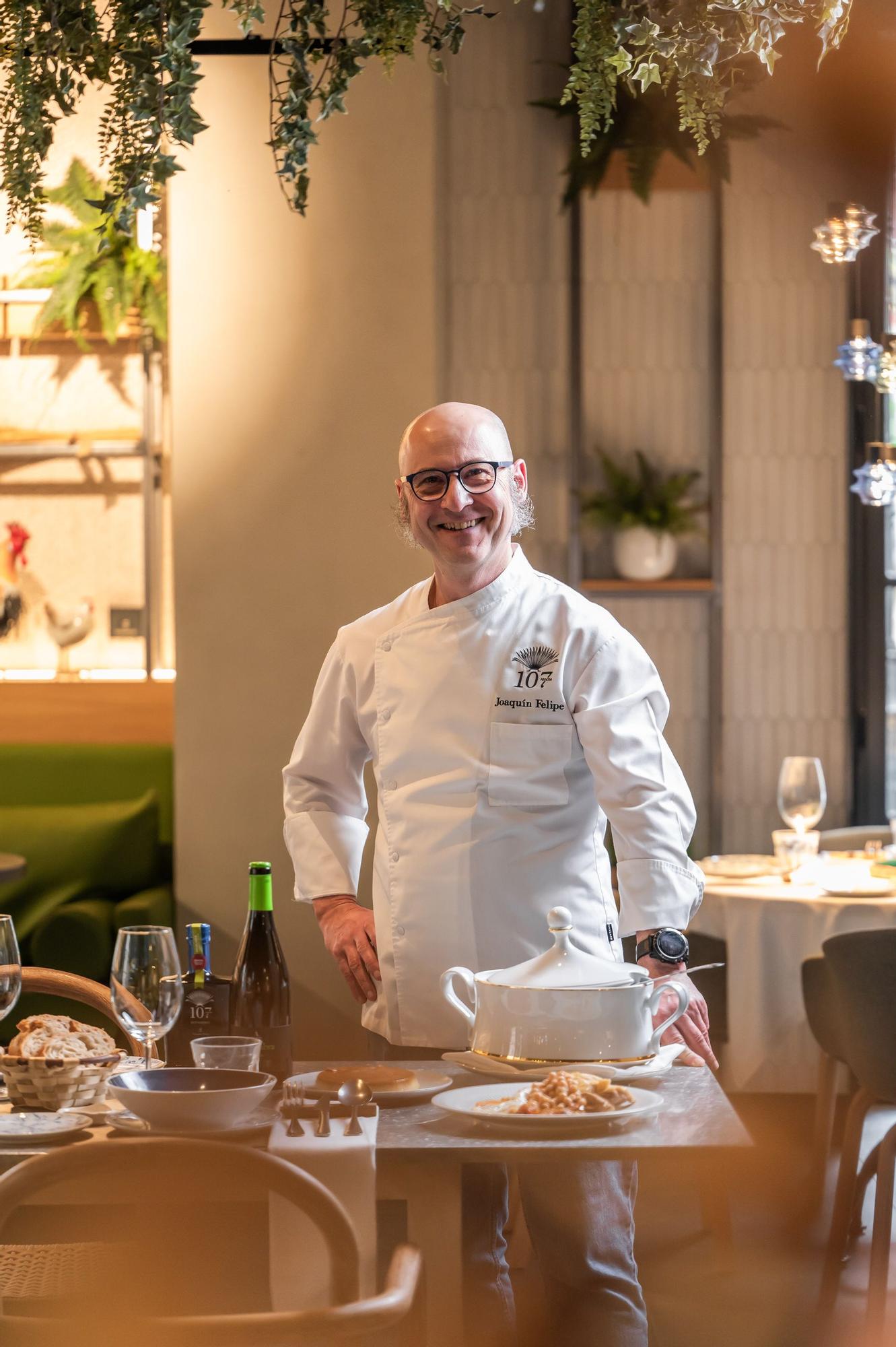 El chef Joaquín Felipe.