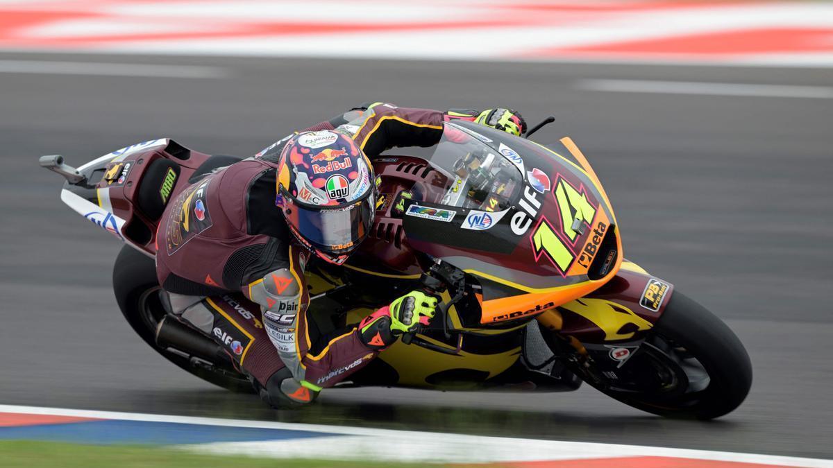 Tony Arbolino en el circuito de Termas de Río Hondo.