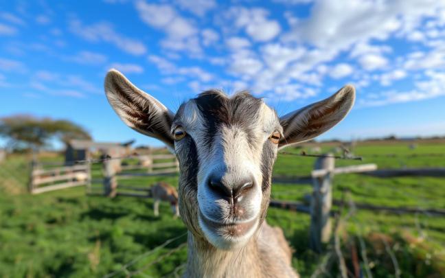 A la cabra se le realizó una citología vaginal que confirmó la presencia de espermatozoides.