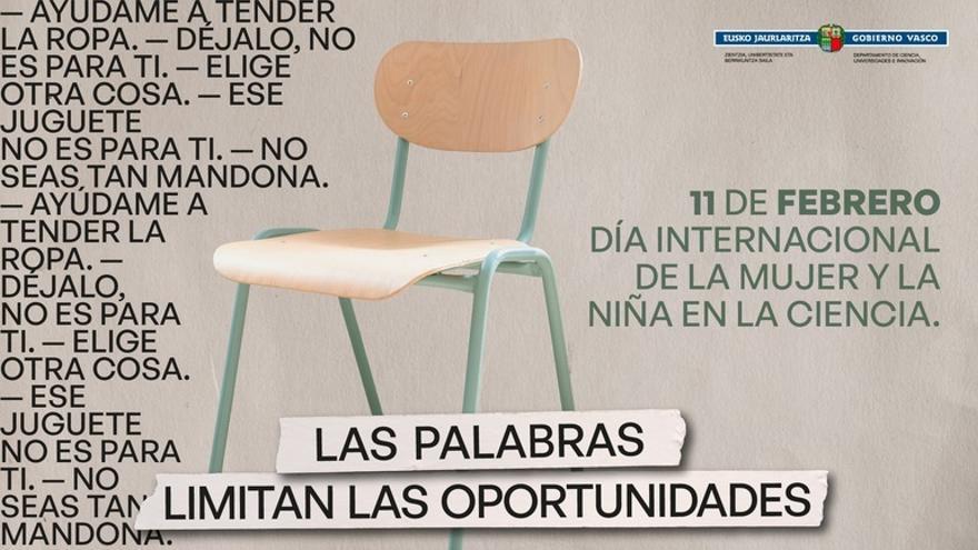 Imagen de la campaña 'Las palabras limitan las oportunidades'
