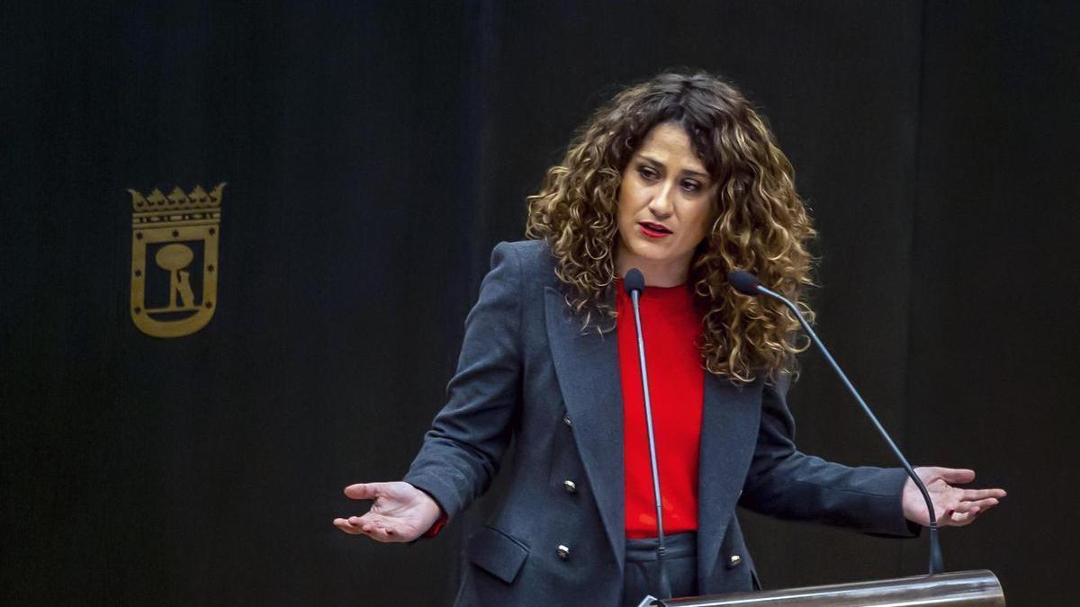 La secretaria de política económica del PSOE, Enma López, en una foto de archivo.