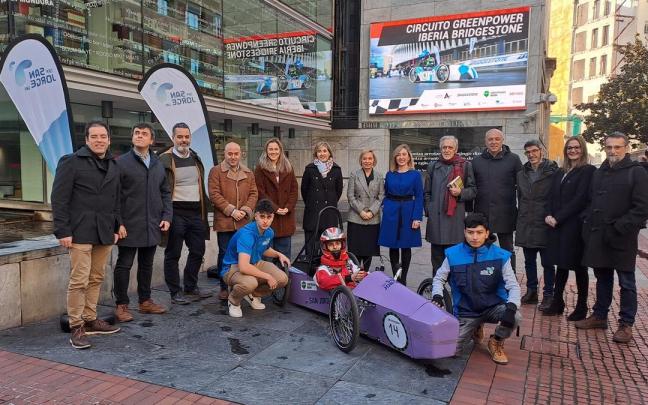 Presentación de las pruebas vizcainas del circuito Greenpower-Bridgestone
