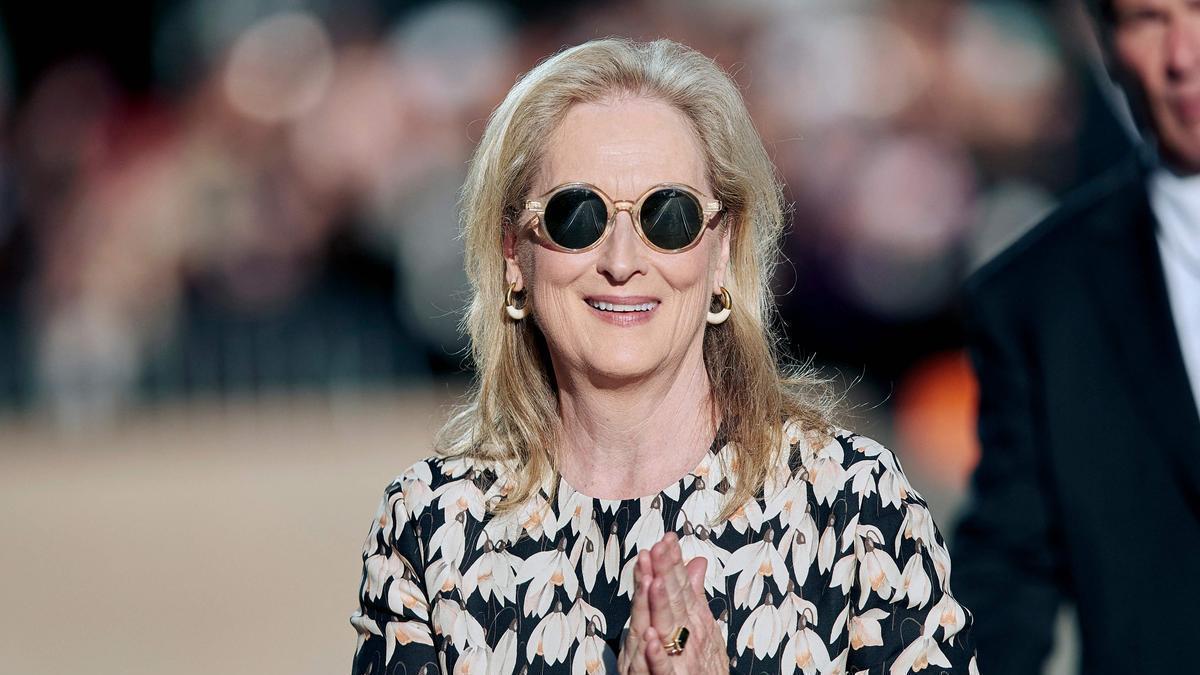 La actriz Meryl Streep.