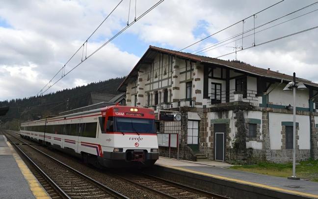 Imagen de un tren de Cercanías.