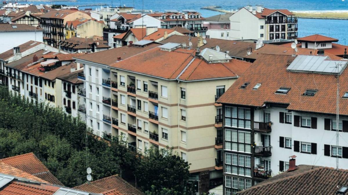 Vista de Hondarribia.