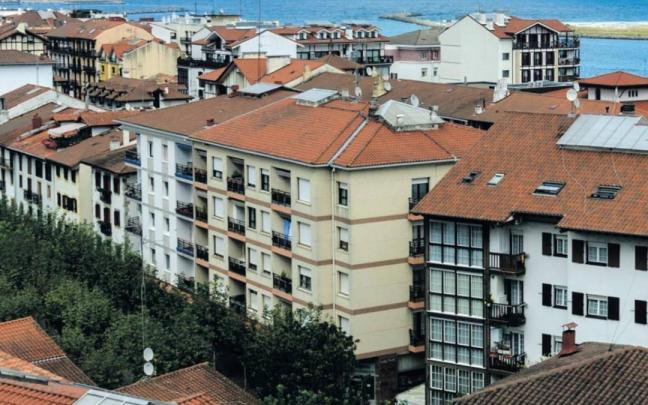 Vista de Hondarribia.