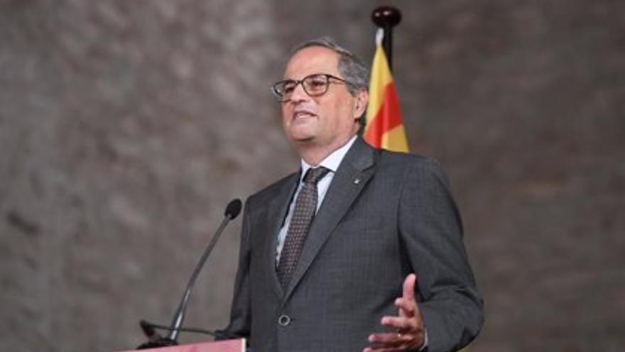 El expresident de la Generalitat de Catalunya, Quim Torra