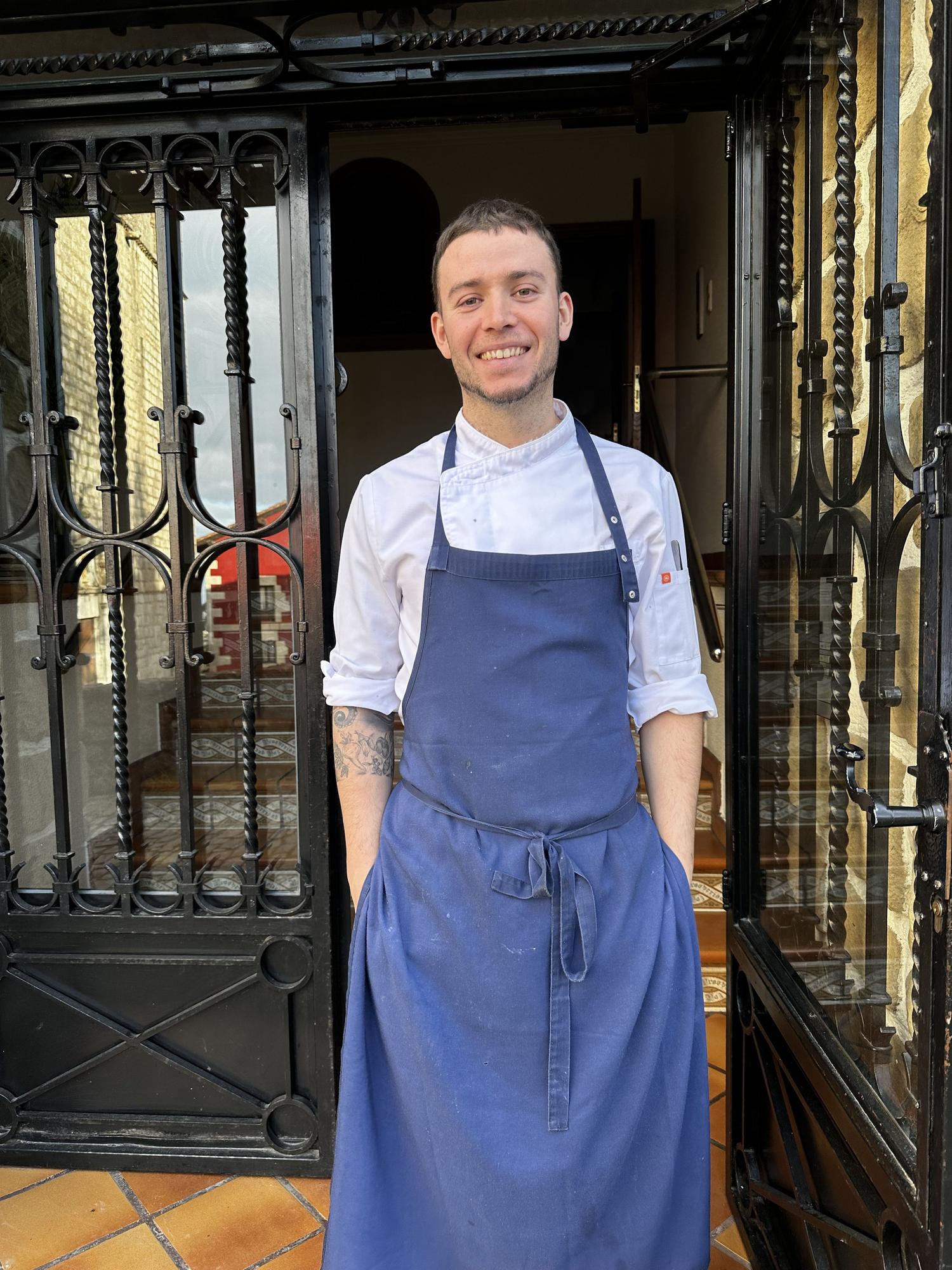 Tasio Fernánadez, sexta generación del restaurante Salegi.