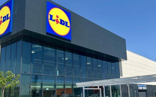 Tienda de Lidl en una foto de archivo