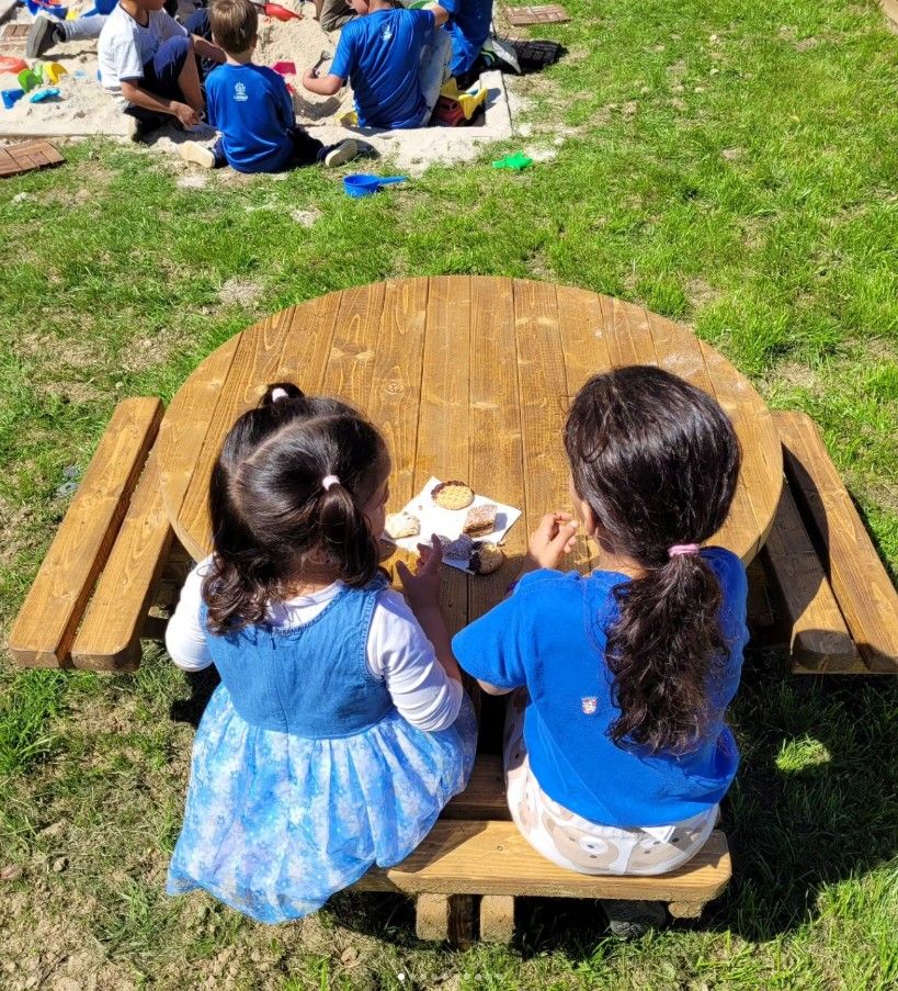 Patio inclusivo de Lamuza Eskola en Laudio