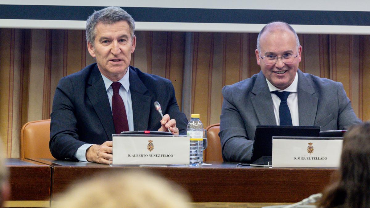 Alberto Núñez Feijóo encargó a su lugarteniente Miguel Tellado que sondease a los socios de Sánchez sobre una posible moción de censura