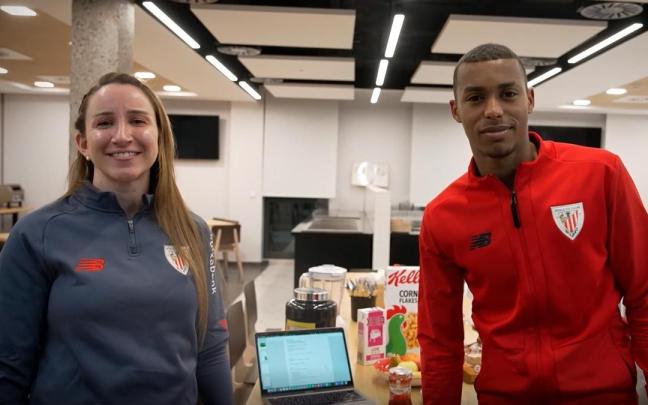 Catalina Carabias y Quicala Bari, en Lezama