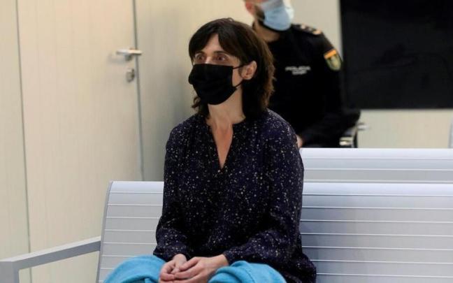 Juicio contra la exdirigente de ETA Iratxe Sorzabal, 2022. / FERNANDO ALVARADO Juicio contra la exdirigente de ETA Iratxe Sorzabal, 2022.