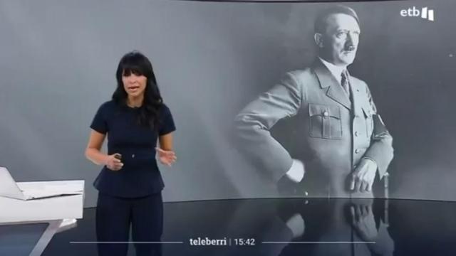 África Baeta, hablando sobre Hitler.