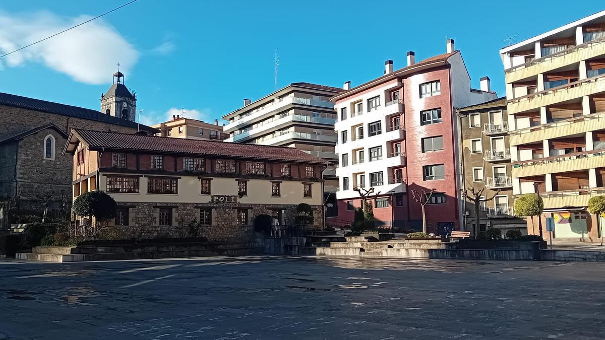 El parking subterráneo que propone el PNV de Arrigorriaga estaría en la Plaza del Ayuntamiento