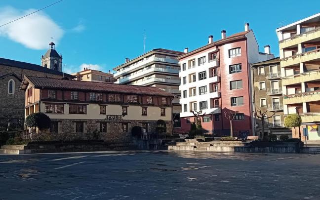 El parking subterráneo que propone el PNV de Arrigorriaga estaría en la Plaza del Ayuntamiento
