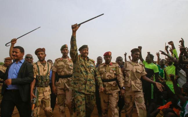 El jefe del Ejército de Sudán, Abdelfatá al Burhan, en una imagen de archivo.