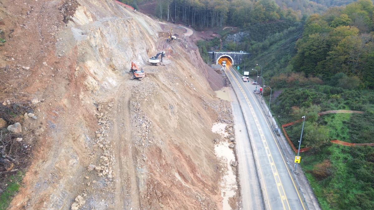 Estado actual de las obras. Foto: Gobierno de Navarra