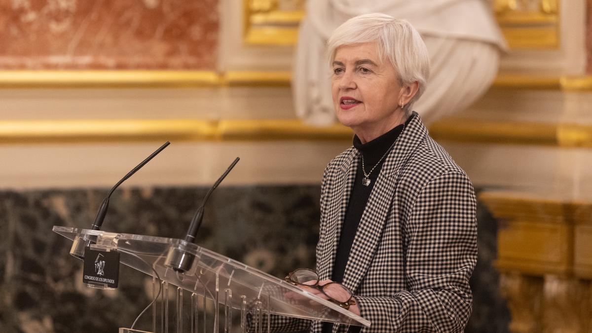 Imagen de Archivo de la secretaria segunda de la Mesa del Congreso, Isaura Leal.