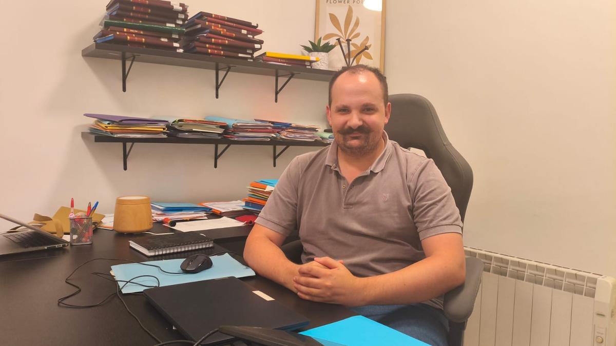 Gutiérrez, en su despacho.