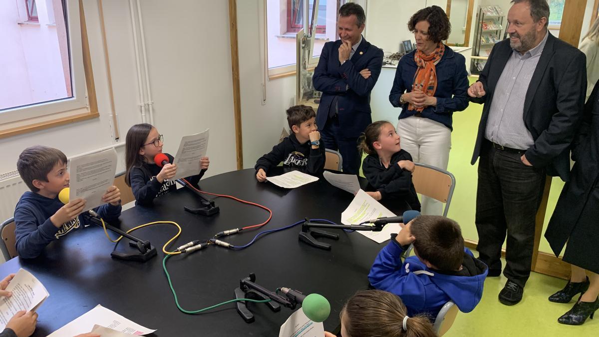 Bildarratz visita el CEIP Talaia de Hondarribia