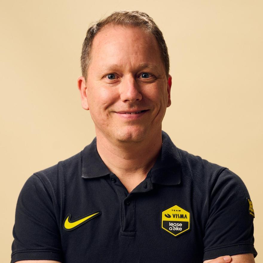 Tim Heemskerk, entrenador de Vingegaard durante ocho años.