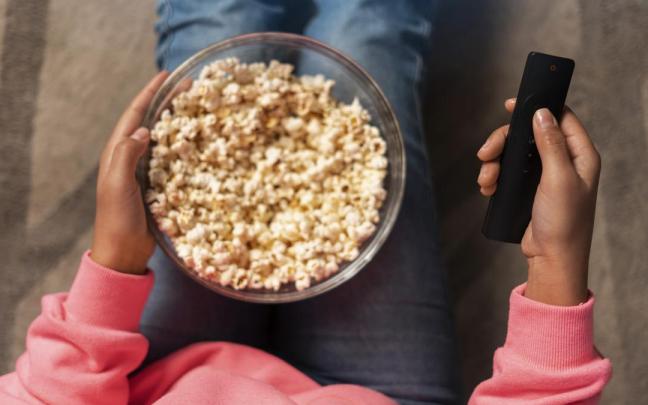 Un bol de palomitas, en una imagen de archivo.