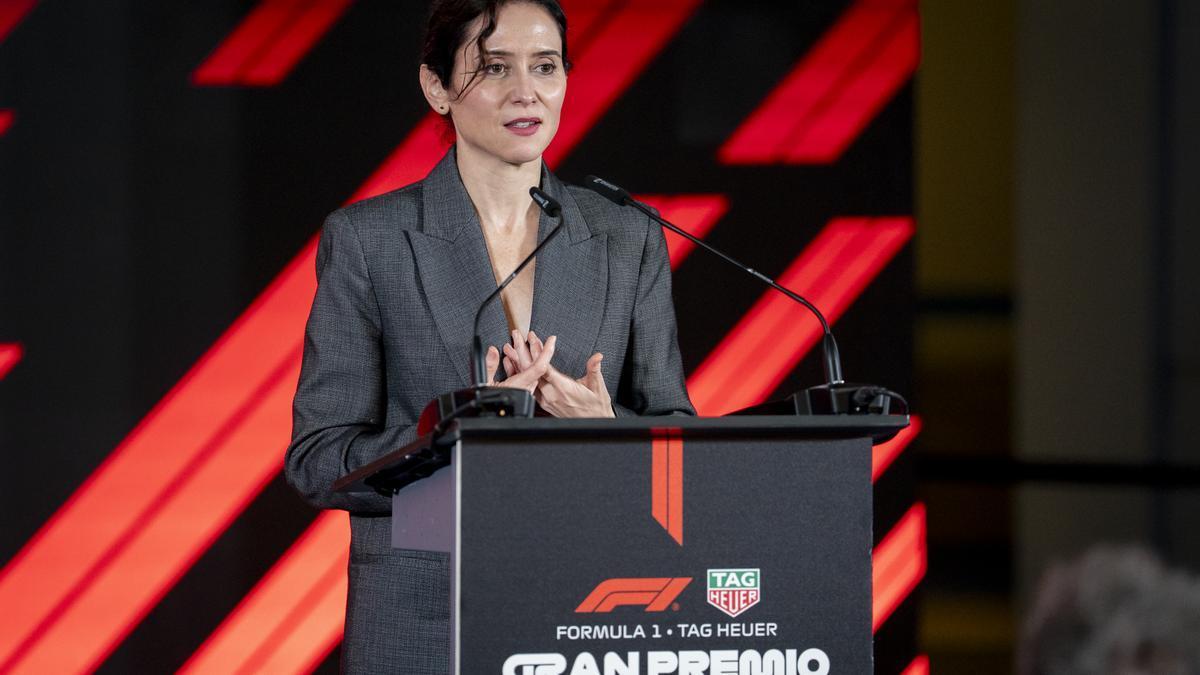 La presidenta de la Comunidad de Madrid, Isabel Díaz Ayuso.