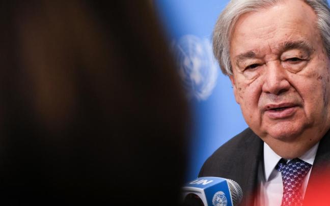 Guterres, en una imagen de archivo.