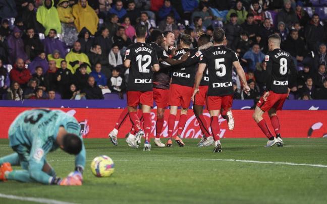 El Valladolid - Athletic, en imágenes