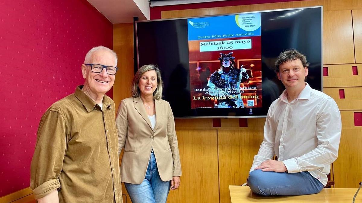 Andreas Prittwitzek eta Gasteizko Udal Musika Bandak 'Faunoaren kondaira' umeentzako kontzertua eskainiko dute.